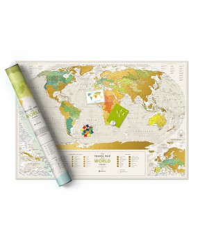 Скретч-карта Travel Map Geography World